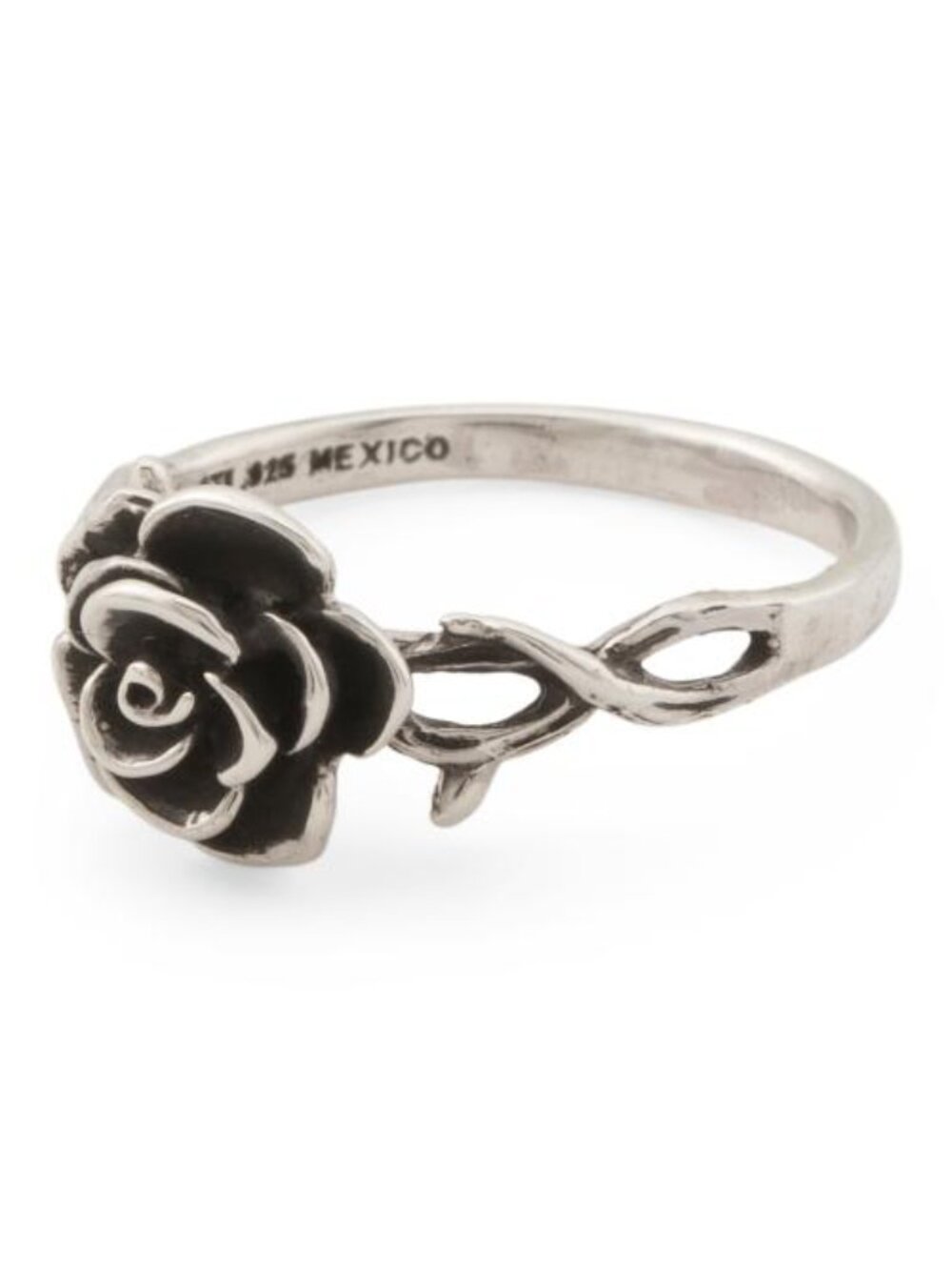 SEED & SAGE Made In Mexico Sterling Silver Rose Ring